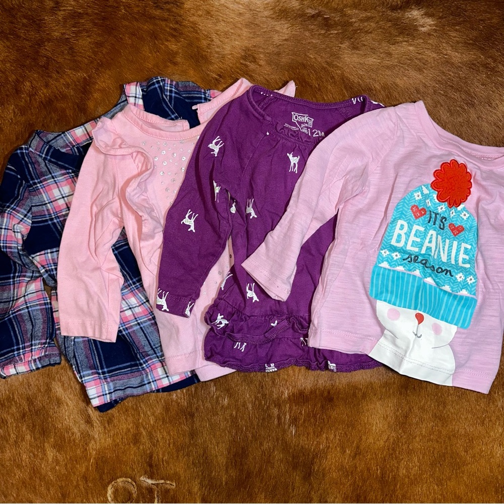 Long Sleeves Tees - 6-12M